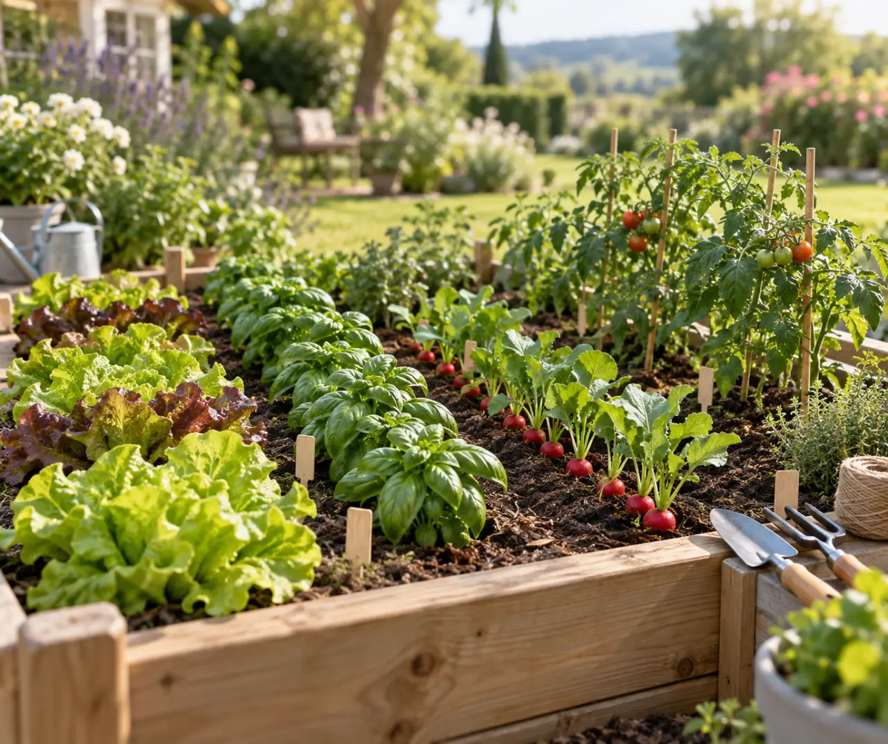 Plan potager débutant : 4 m² bien organisés plutôt que 20 m² difficiles à entretenir