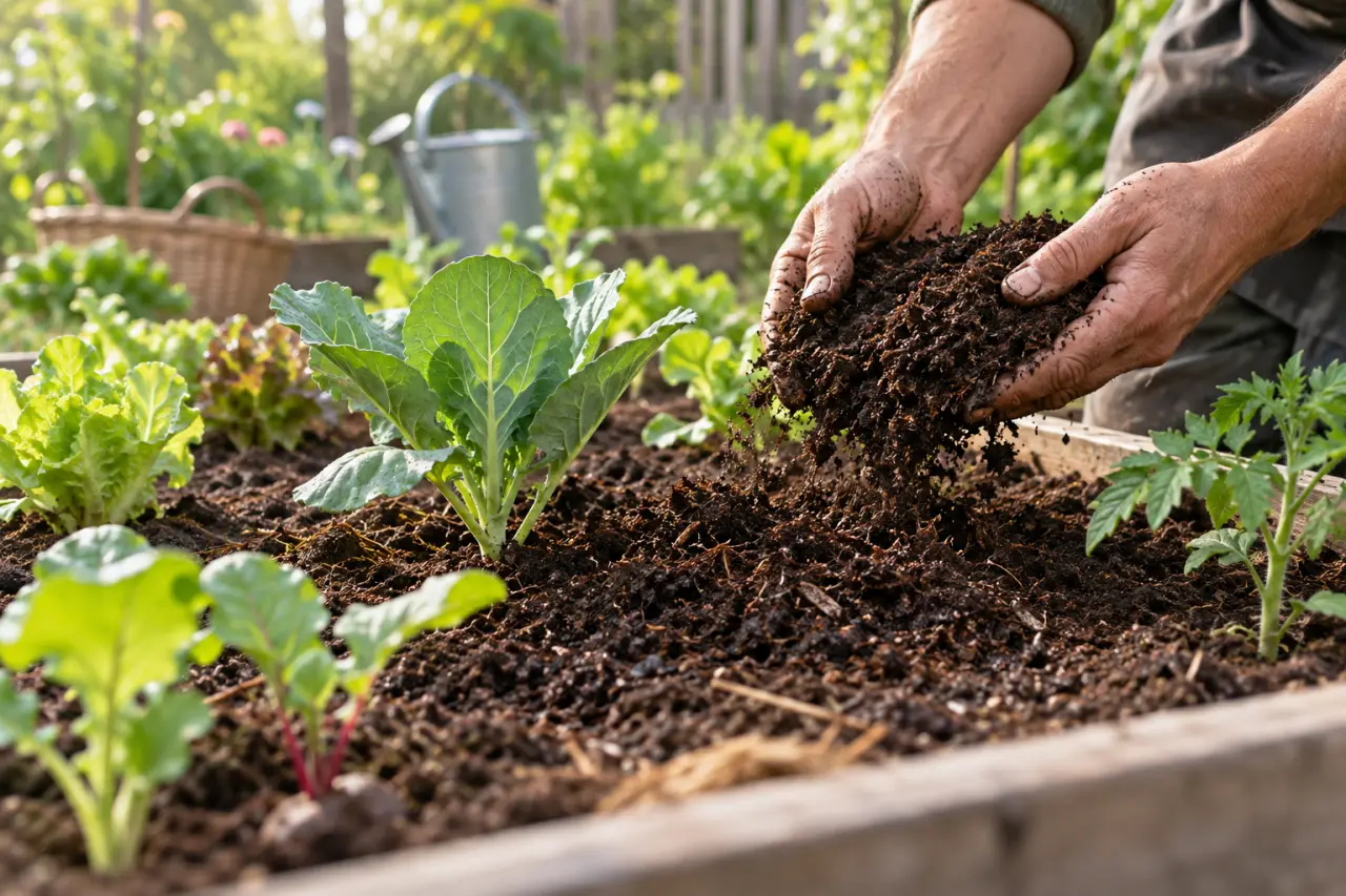Terreau potager : 100 L/m² pour enrichir le sol sans étouffer les légumes