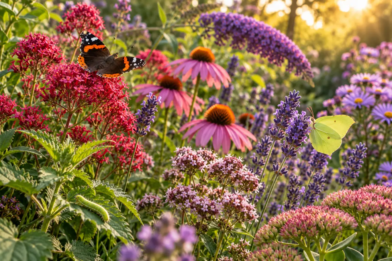 Fleurs pour papillons : du nectar de mai à octobre, sans oublier les chenilles