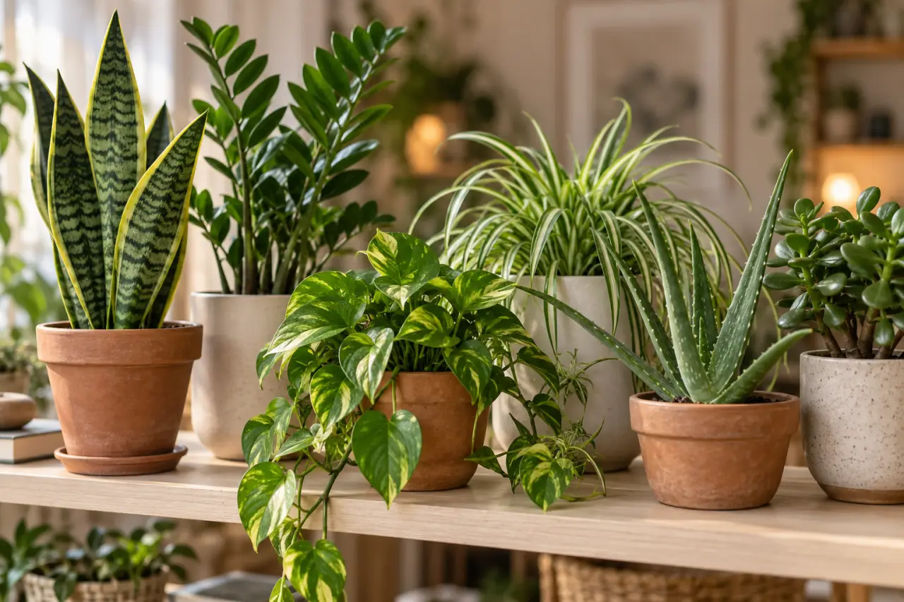 Plantes faciles d’entretien : 6 choix qui supportent les oublis d’arrosage