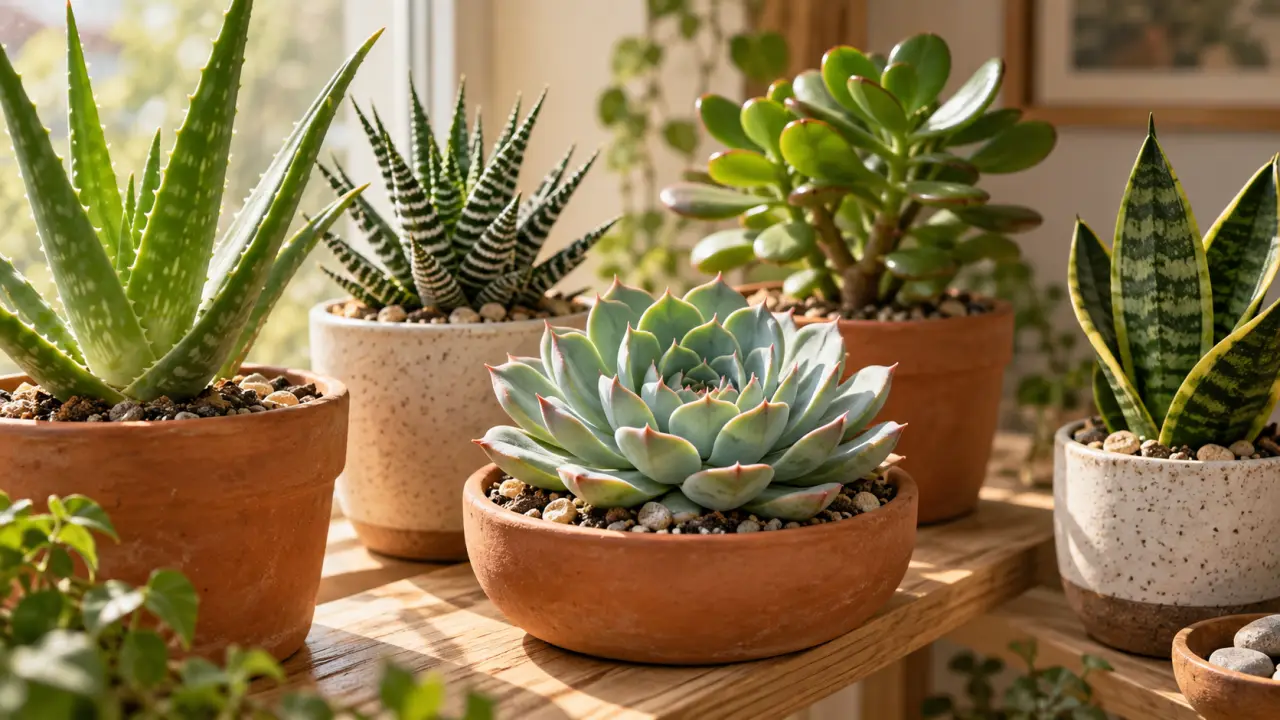 Succulentes en intérieur : 5 espèces robustes et les clés pour les garder en vie